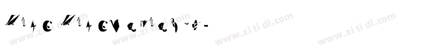 Zinc Zincvariable字体转换